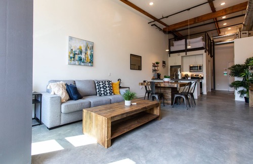 Santa Ana Apartment | Chic1BR family & pet friendly. Centrally located, Tesla Charging on site.