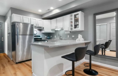 Tri-Taylor Condo | Chicago 1BR Condo w Free Gated Parking & Highspeed Internet
