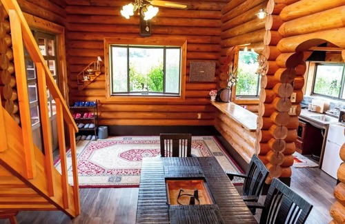Ogano-machi RV Rental | Chichibu Park Bridge Camp Base Entire log house fo/Chichibu City Saitama