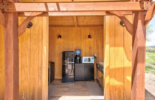 Mount Pleasant RV Rental | Chief's Lodge · Luxury Glamping Teepee w/King Bed on private Mtn!
