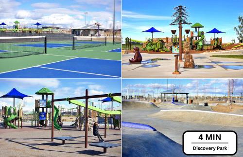 Meridian House | Chill & Grill Firepit, Bbq, 70 Tv, Near Topgolf