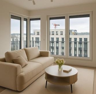 Hloubetin Apartment | Chloé's Beige Apartment