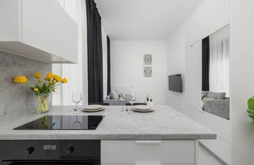 West Pomeranian Voivodeship Apartment | Chmielewskiego 24 | Comfortable Studio | Parking