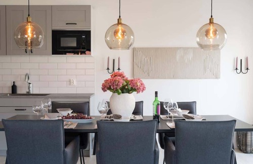 Bastad Condo | Chocolaty Warmth Home 3BR Flat with Cozy Balcony