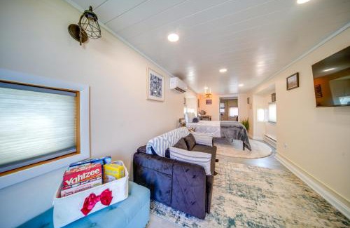 Adrian Furnace Apartment | Choo Choo Blue, Converted Railcar in DuBois!
