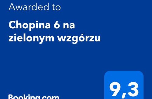 Jedlina-Zdroj Apartment | Chopina 6 na zielonym wzgórzu