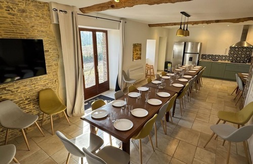 Quibou Cottage | Chouette and Hibou 30pers 2 Cottage : jacuzzi