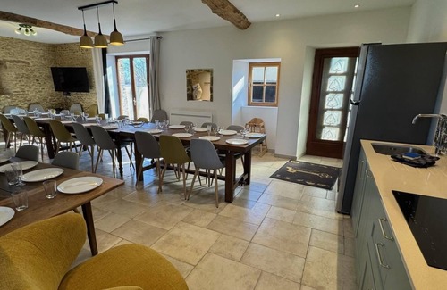 Quibou Cottage | Chouette and Hibou 30pers 2 Cottage : jacuzzi