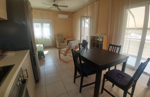 Evrostina House | Christina Apt, Beautiful apartment 70 sqm with balcony 50m from the beach