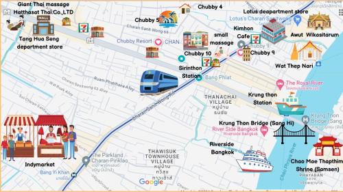Bang Phlat Apartment | Chubby 9 single room