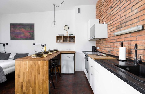 Poznan City Center Apartment | Chwaliszewo 72A | Spacious Studio | For 4 Guests