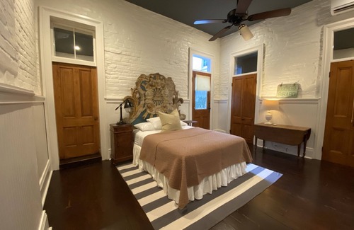 Lower Garden District Bed & Breakfast | Circa 1855 Lower Garden District Townhouse Courtyard 1st Floor