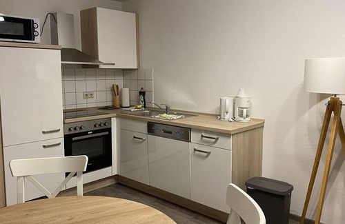 Zwickau Apartment | City-appartement 12.4. mit Balkon