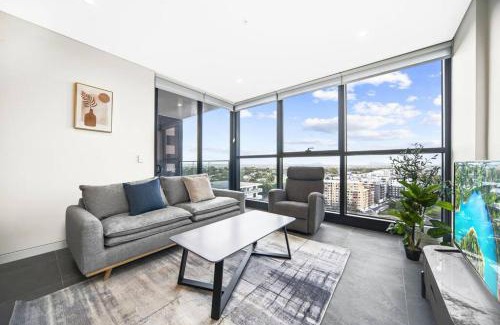 Homebush Apartment | City&Bridge View 2 Bed+Study in Homebush