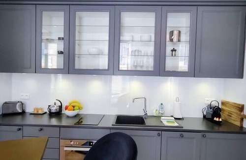 Lepante Quarter Apartment | City Center, chic studio for 2-4, balcony, AC