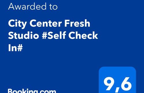 Vardaris Apartment | City Center Fresh Studio #Self Check In#