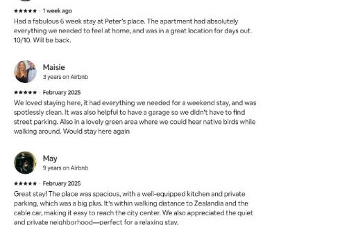 Wellington Apartment | City Fringe Apartment with garage