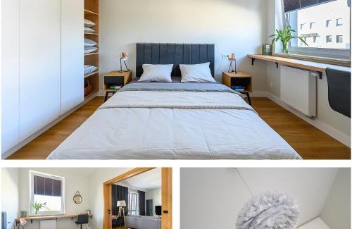 Lodz Apartment | City Luxe, przestronny, w centrum