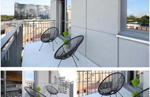 Lodz Apartment | City Luxe, przestronny, w centrum
