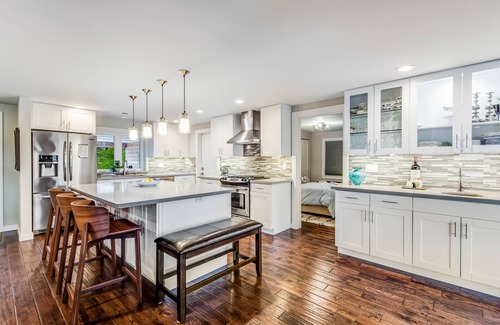 North Queen Anne House | City, Mountain & Sound Views Stunning Queen Anne Gem w/Home Office & Deck