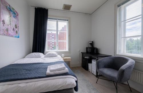 Varkaus Apartment | City Premium huone Vanha Postitalo