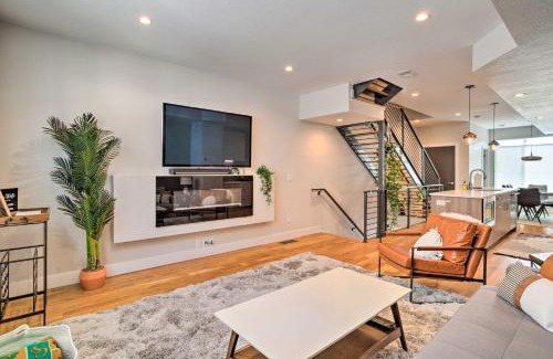 West Colfax House | City Skyline Views Upscale Denver Townhome