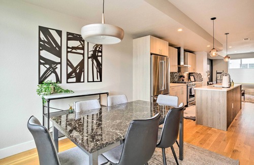 West Colfax Apartment | City Skyline Views: Upscale Denver Townhome