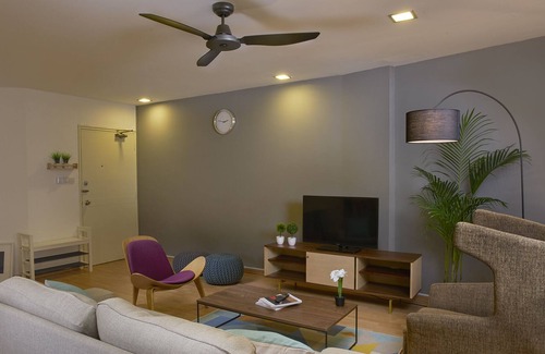 Kampong Glam Apartment | City Spacious 2 Bedroom Min Walk To Metro