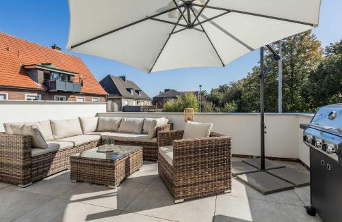 Warendorf Old Town Apartment | City-Suite I WiFi I BBQ I TV I Terrasse
