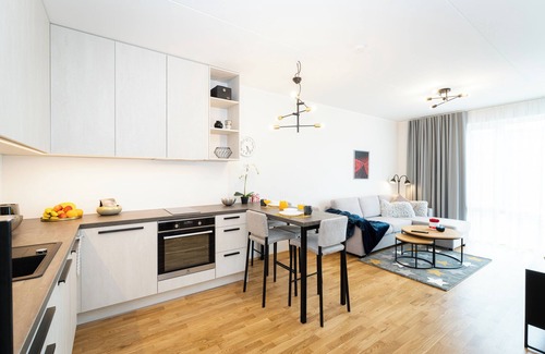Tartu Apartment | Citygate Sunset Balcony