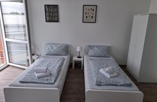Ottersleben Apartment | CityOase Magdeburg Studios am Königsweg, Studio 4, WiFi, Stellplatz, Netflix