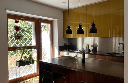 Quartiere Coppede Apartment | Civic1, charming family accommodation with garden
