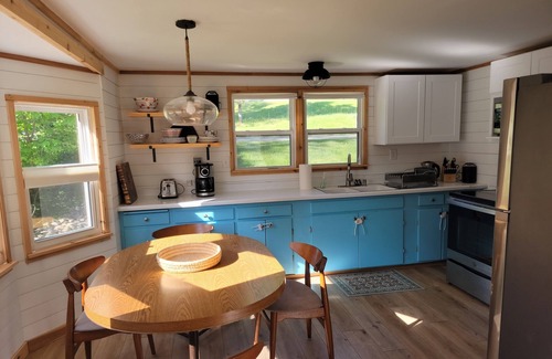 Alden House | Clam Lake Lake Front Property, right off Torch Lake Michigan and Lake Bellaire
