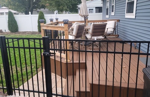 Baldwin House | Clarissa's Paradise Cozy 5-bedroom house in Baldwin with Central Air, WiFi patio