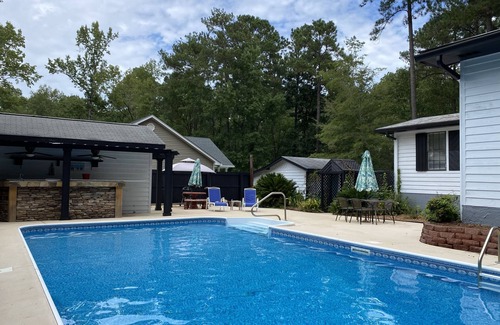 Lincolnton House | Clarks Hill Lake house with private pool.