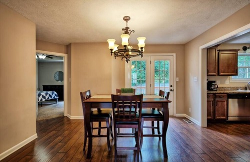 Clarksville House | Clarksville Getaway: Spacious 3-Bedroom Home, Pet-Friendly w/Fenced Yard