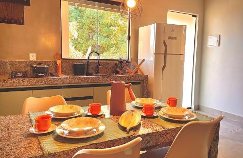 Cavalcante House | Claruá Chalés - LOFT BARU- Lofts românticos em Cavalcante- 5m do centro