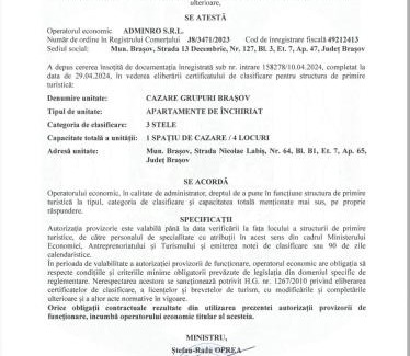 Tractorul Apartment | Clasificat - Cazare Grupuri Brasov Ap 2dormitoare si living - Vouchere, factura, Petfriendly, ADMINRO SRL