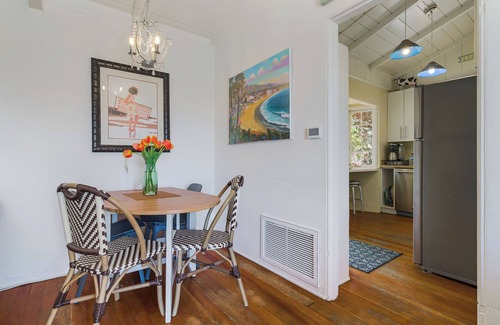Laguna Beach Cottage | Classic beach town vibe on iconic Cliff Dr, steps to stunning Heisler Pk.