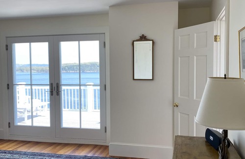 Castine House | Classic Coastal Maine Retreat with Private Beach & Spectacular Waterfront Views
