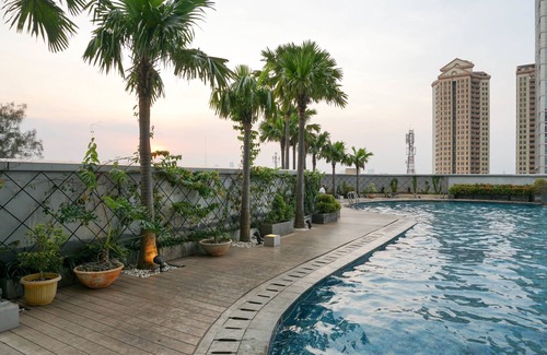 Slipi Apartment | Classic Elegance Combined 2Br At Gp Plaza Apartment