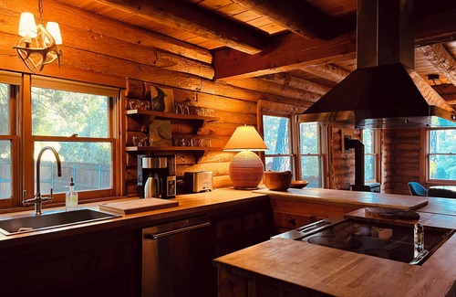 Fern Valley House | Classic Modern Walk Town Log Cabin