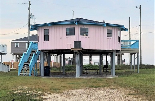 Surfside Beach House | Classic octagon house with excellent beach and jetty views!