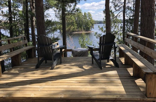 Manitowish Waters Cottage | Classic Wisconsin up-north cottage on the premier Manitowish Chain of Lakes.