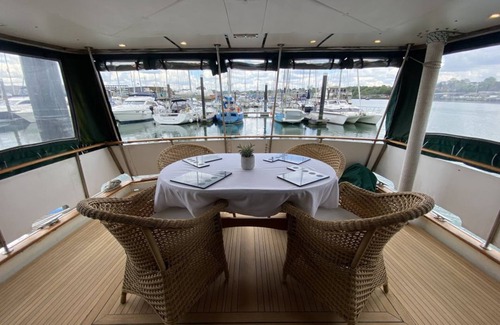Hamworthy Boat Rental | Classic Yacht Nadine with Hot Tub, Poole Harbour Bay