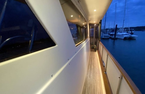 Hamworthy Boat Rental | Classic Yacht Nadine with Hot Tub, Poole Harbour Bay