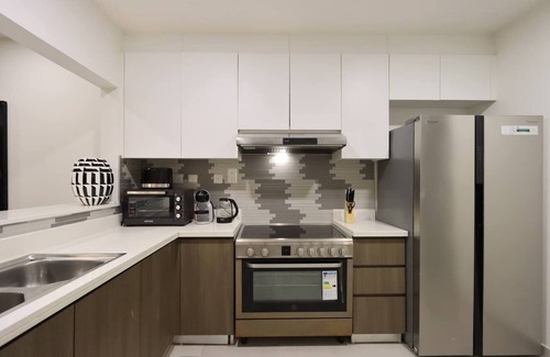 Dubai Ski Chalet | Classy 3BR+Maid's Villa with Private Patio