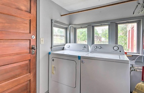 El Dorado Springs House | Classy Home w/ Enclosed Sunroom, Walk to Town