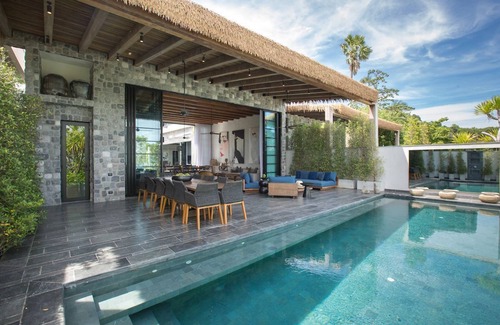 Plai Laem Villa | Clay Beach Samui Villa 1 - Luxury 5 Bedroom Beachfront Villa