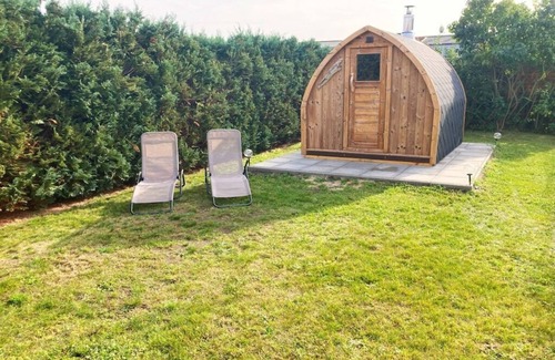 Tangermuende House | Clay house with sauna